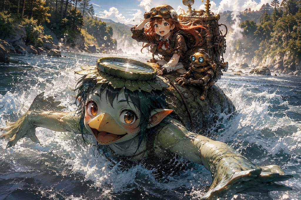 カワワラシの村