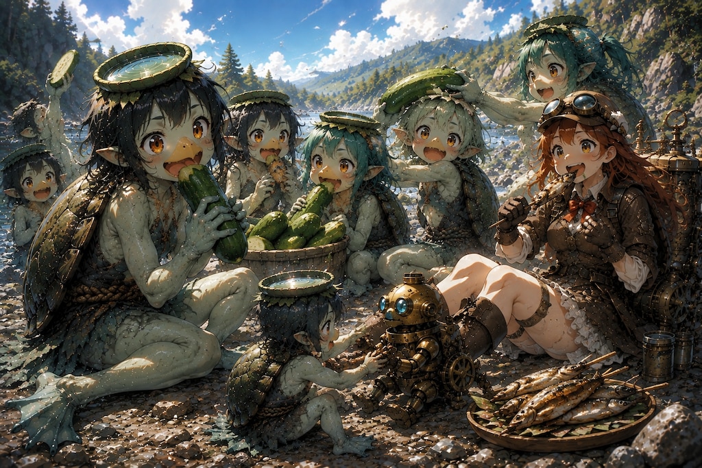 カワワラシの村