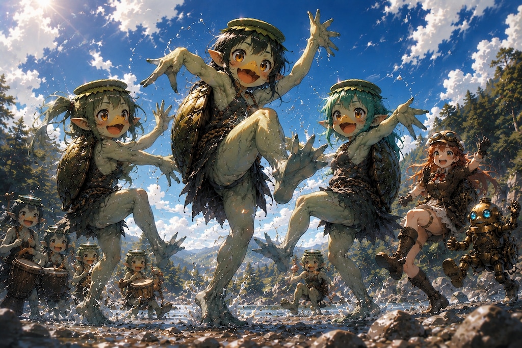 カワワラシの村