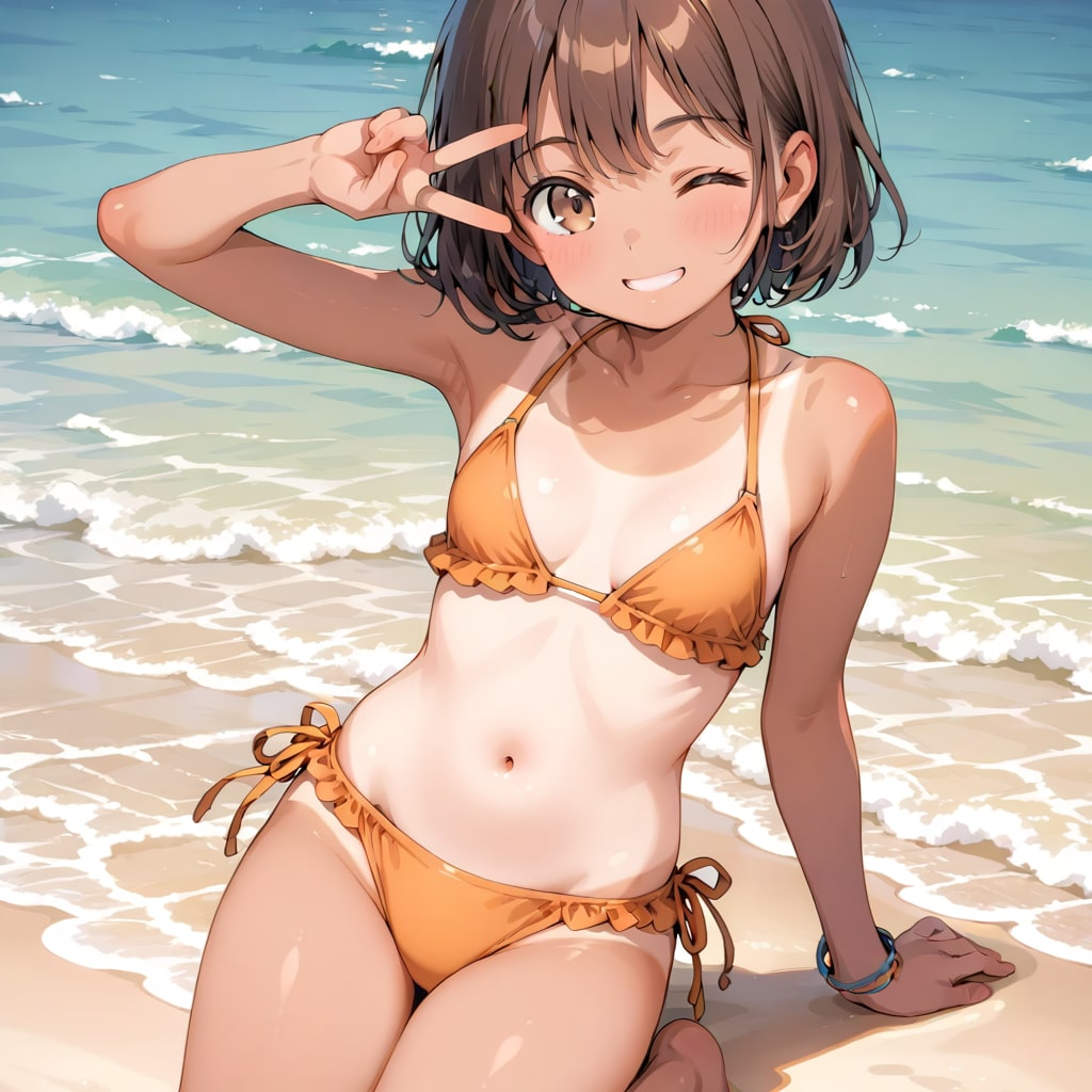 清瀬こむぎinサマービーチ
