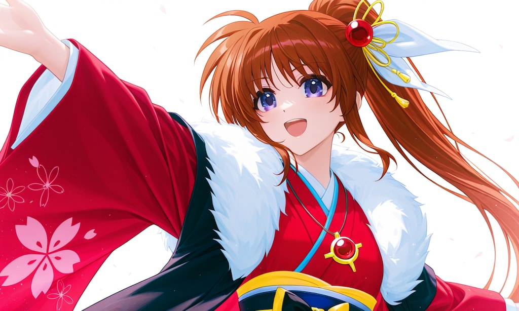 振り袖姿　高町なのは　詰め合わせ