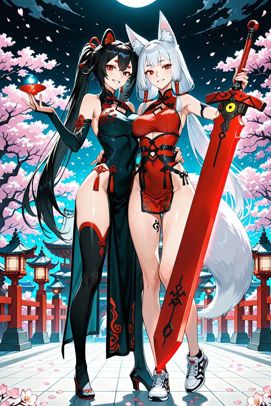 💖赤と黒♥
