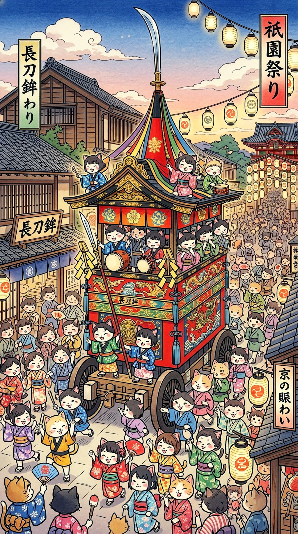 ニャぎニャた鉾
