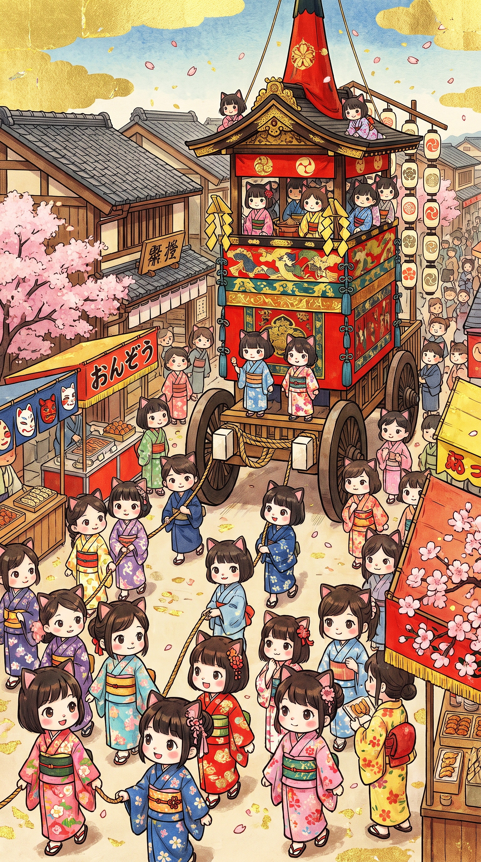 ニャぎニャた鉾 | の人気AIイラスト・グラビア