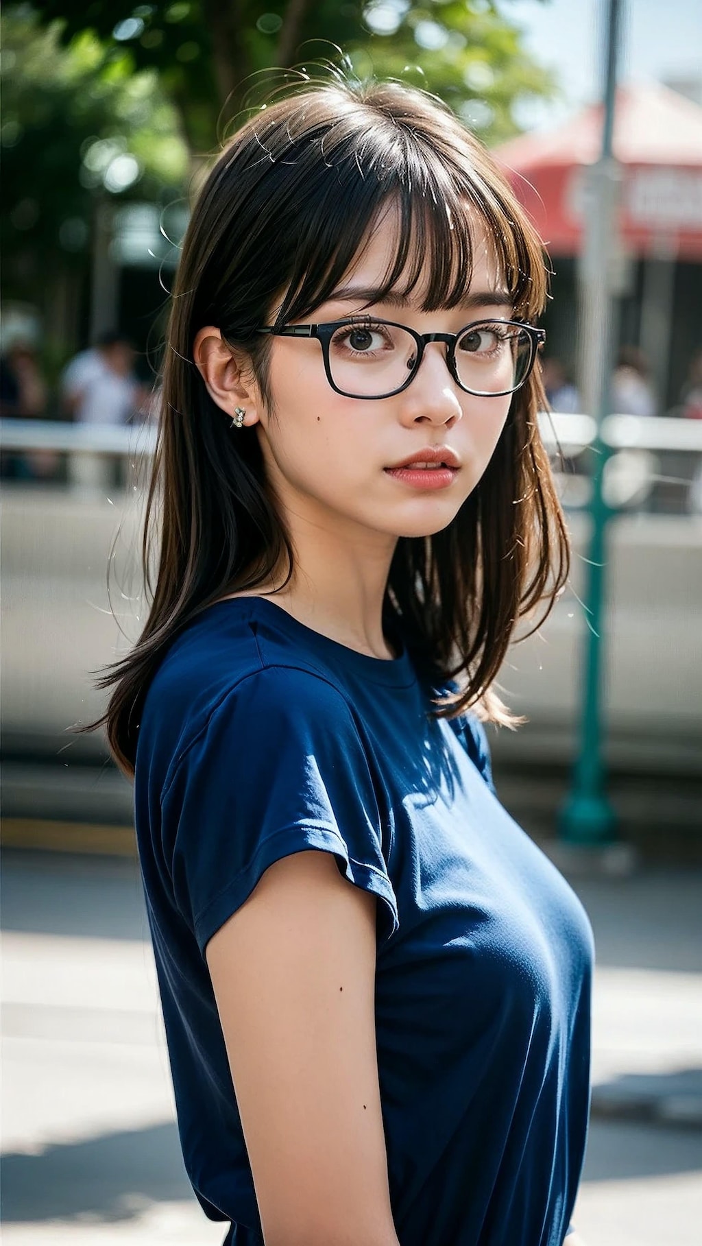 彼女はいつも塩対応