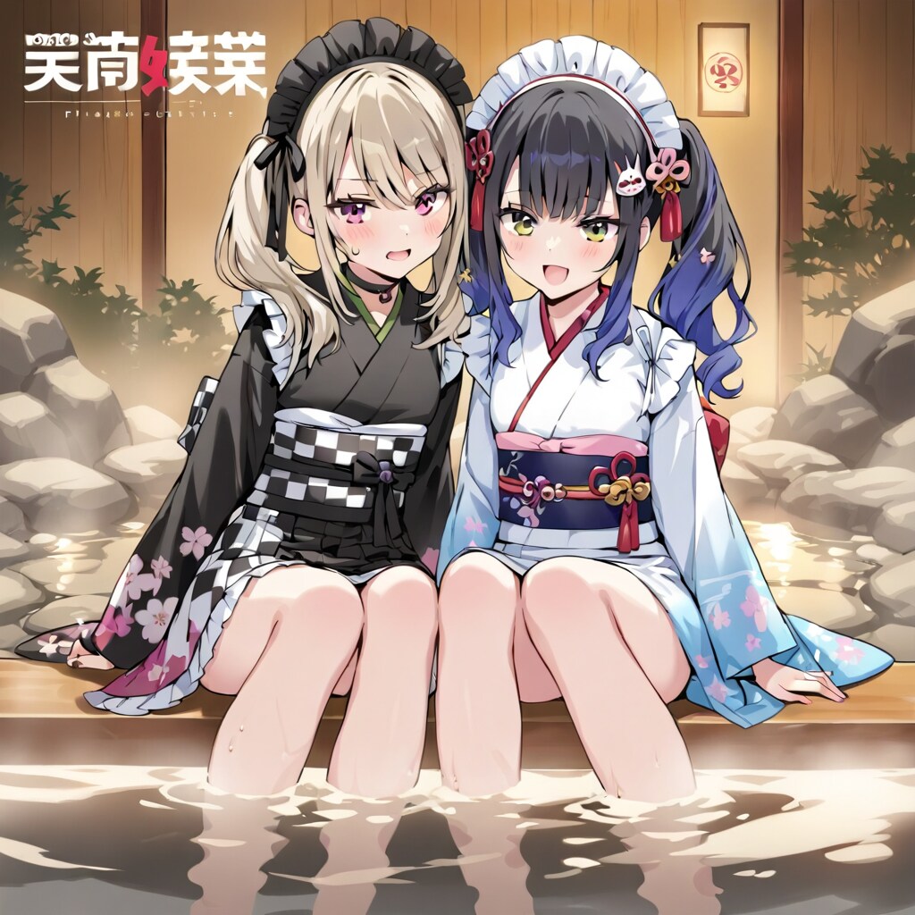 温泉街、のつもり | の人気AIイラスト・グラビア