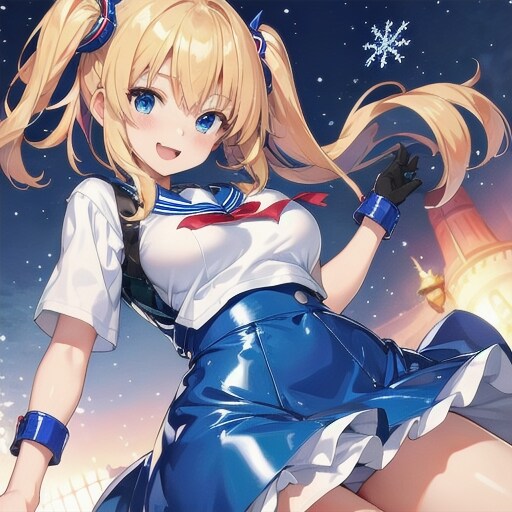 雪の降る町で
