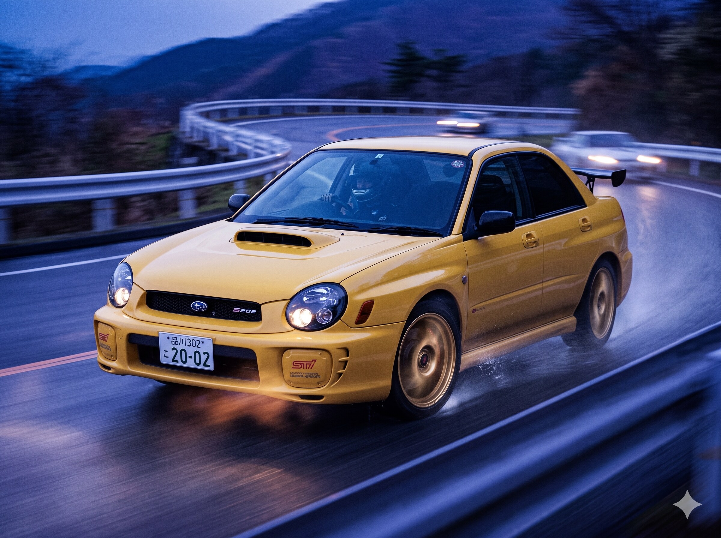 SUBARU IMPREZA S202 STI version