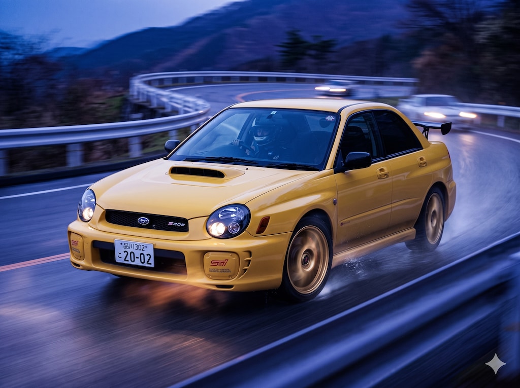SUBARU IMPREZA S202 STI version