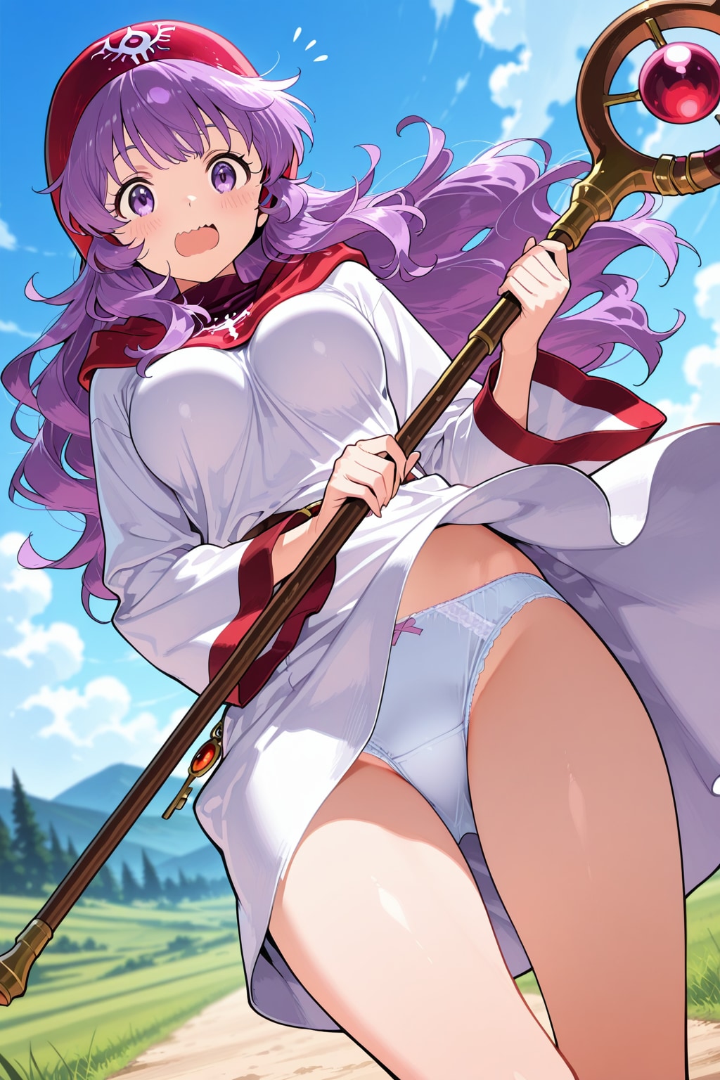 キャッ!?..ヤダッ!