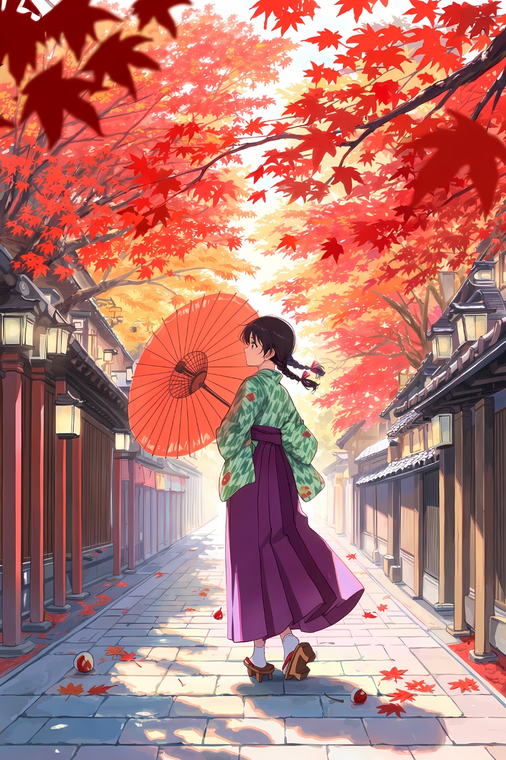 袴女子
