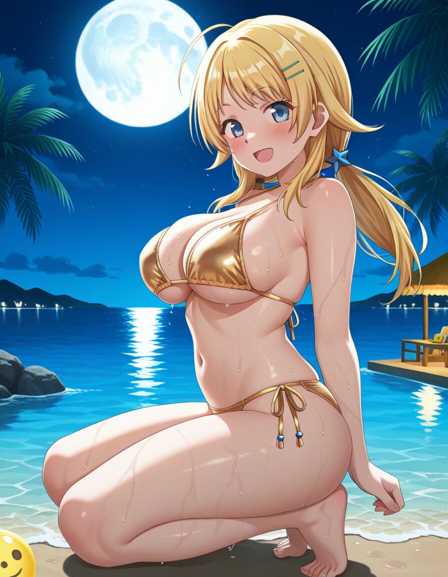 金色ビキニのめぐる