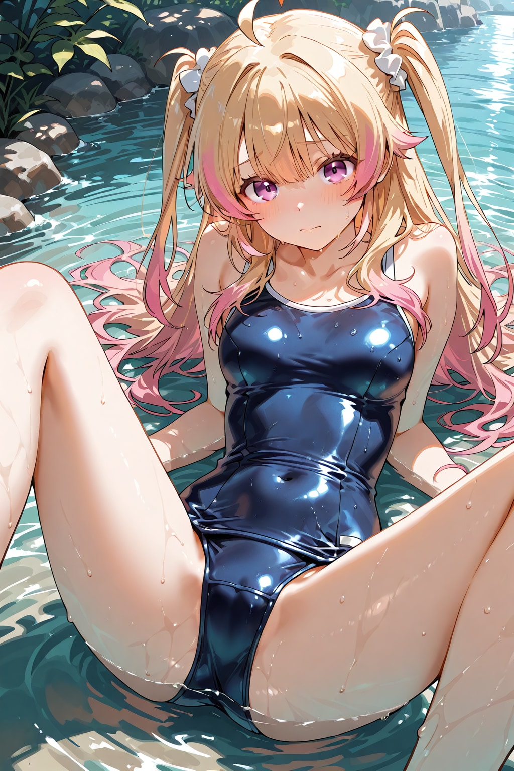 水遊び