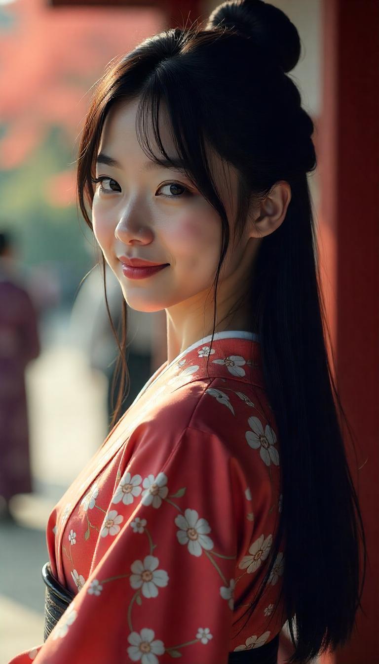 リアル見返り美人