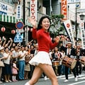 昭和の日　昭和レトロなマーチングバンドガール 8枚目