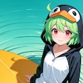 ペンギン娘なひなみちゃん 3枚目
