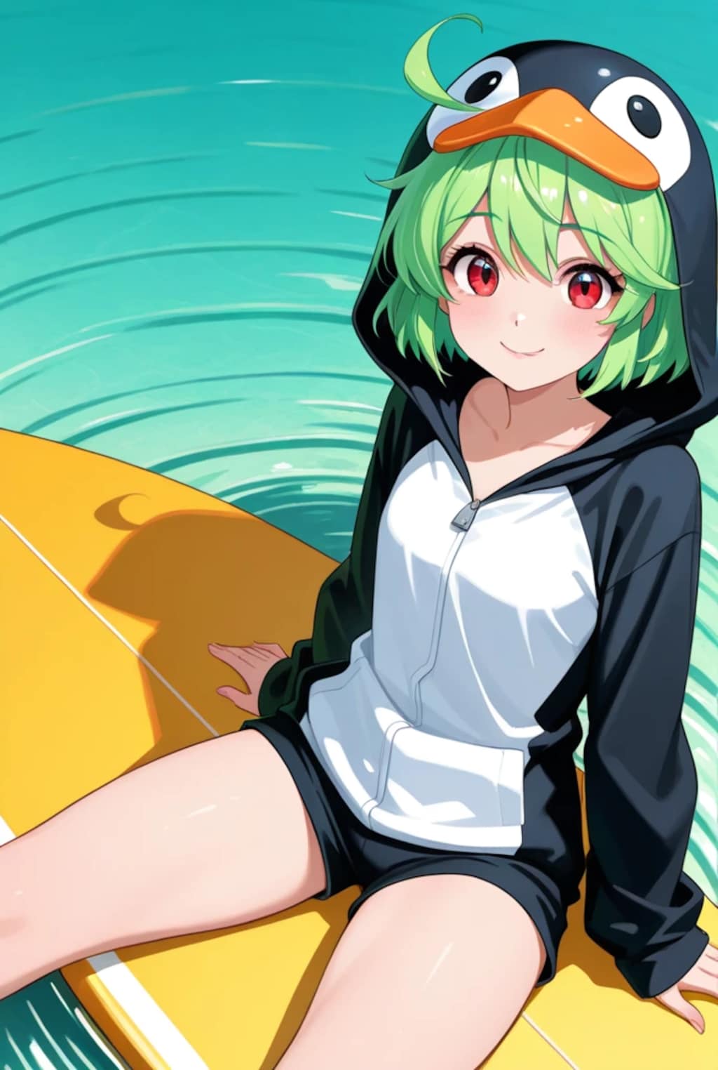 ペンギン娘なひなみちゃん