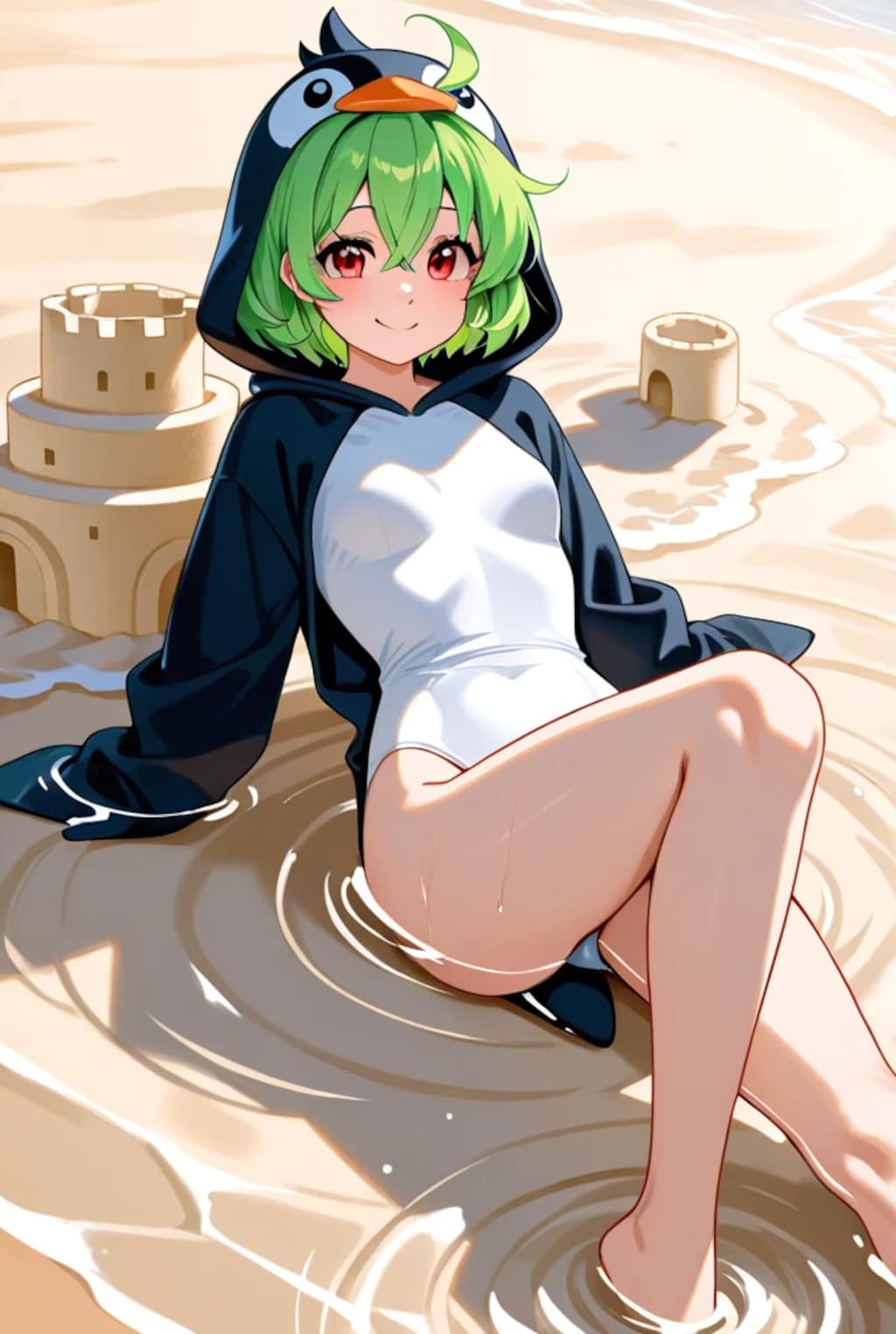 ペンギン娘なひなみちゃん