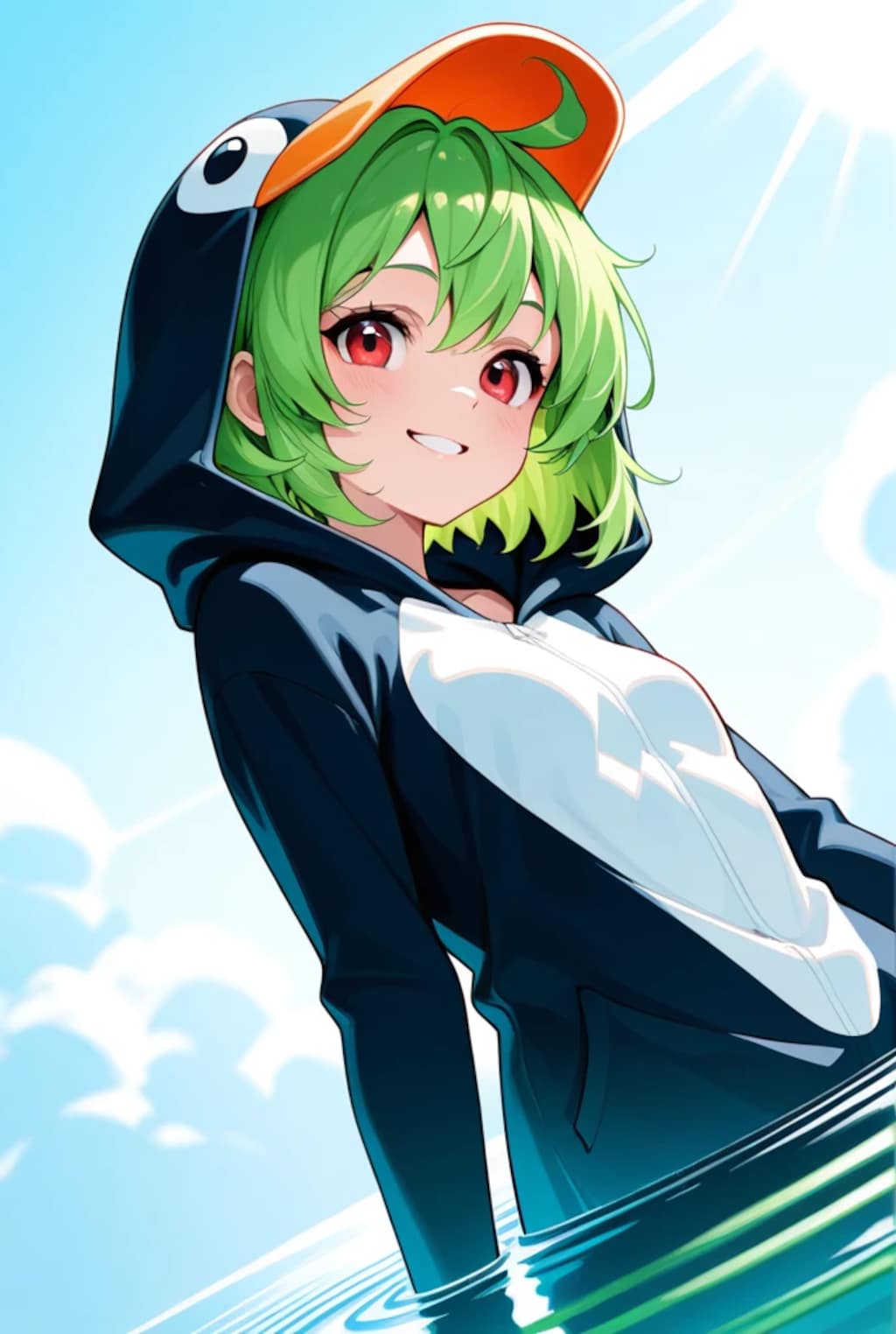 ペンギン娘なひなみちゃん