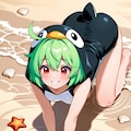 ペンギン娘なひなみちゃん 4枚目