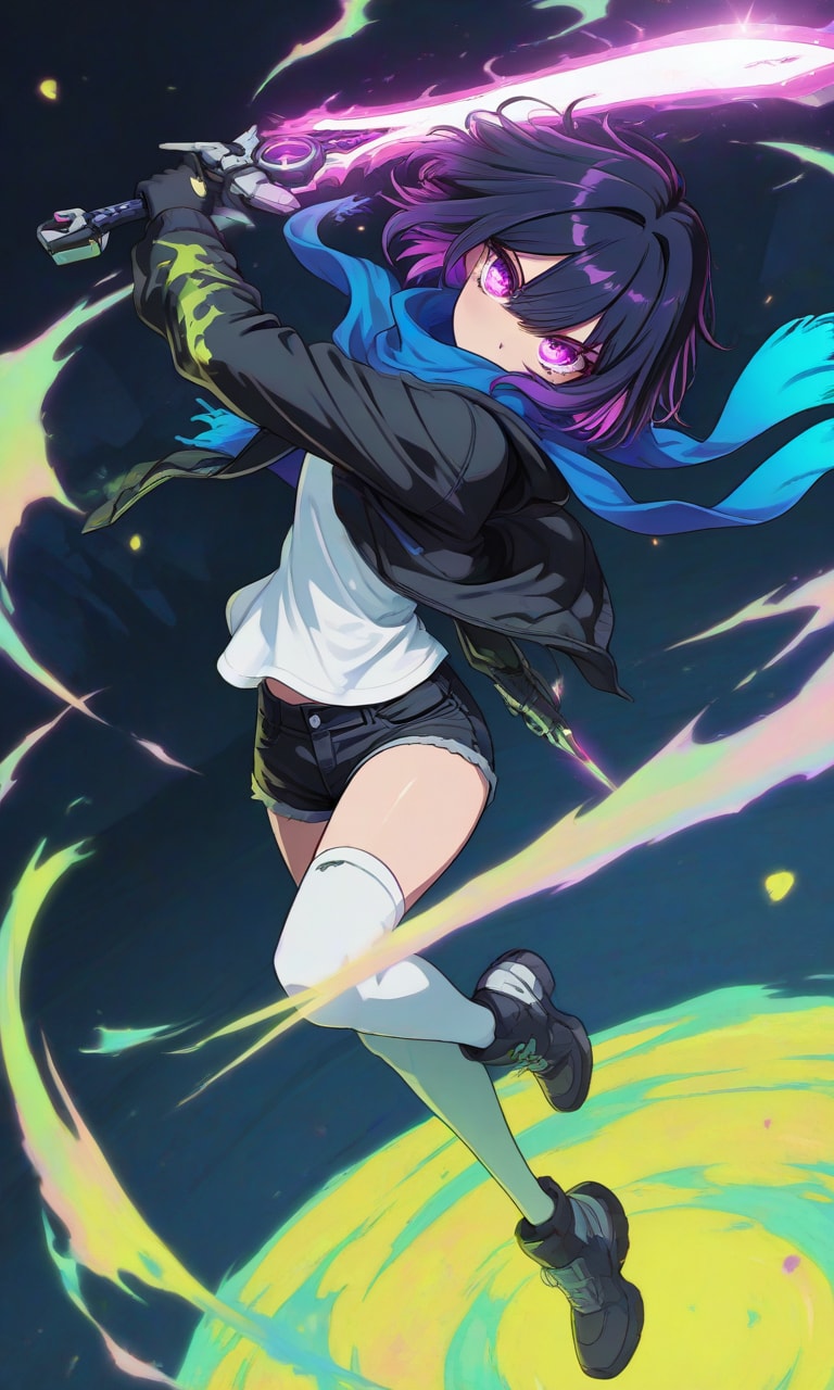 紫色が似合う女の子96 | の人気AIイラスト・グラビア