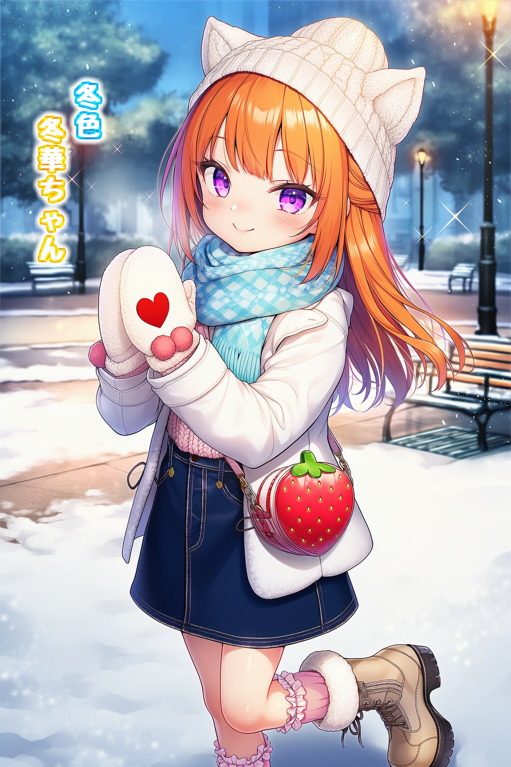 【白コート】❄️冬色冬華ちゃん❤️