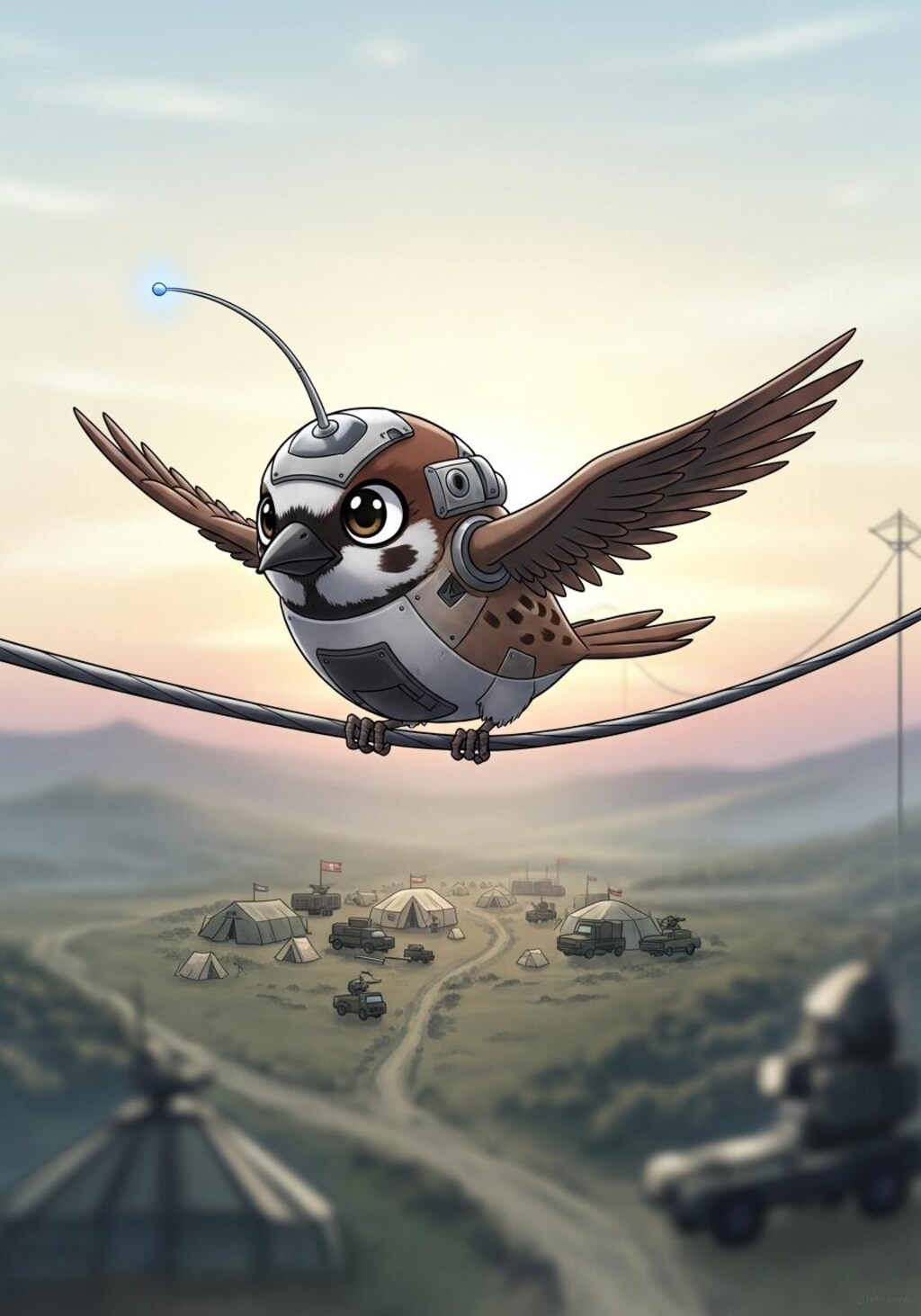 スズメ型偵察機