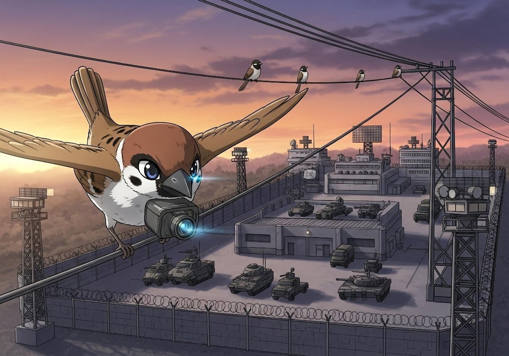 スズメ型偵察機