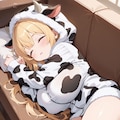 食べてすぐ横になると牛になる 3枚目