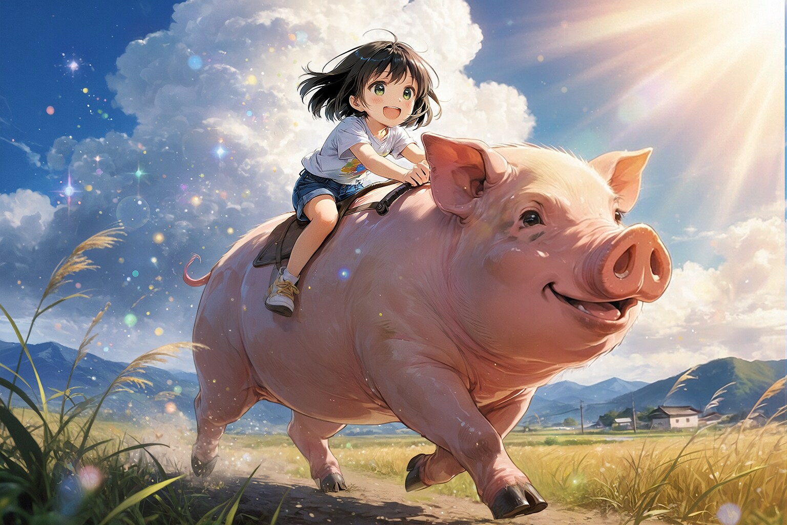 ひと夏の冒険　～Seedream4.5版～