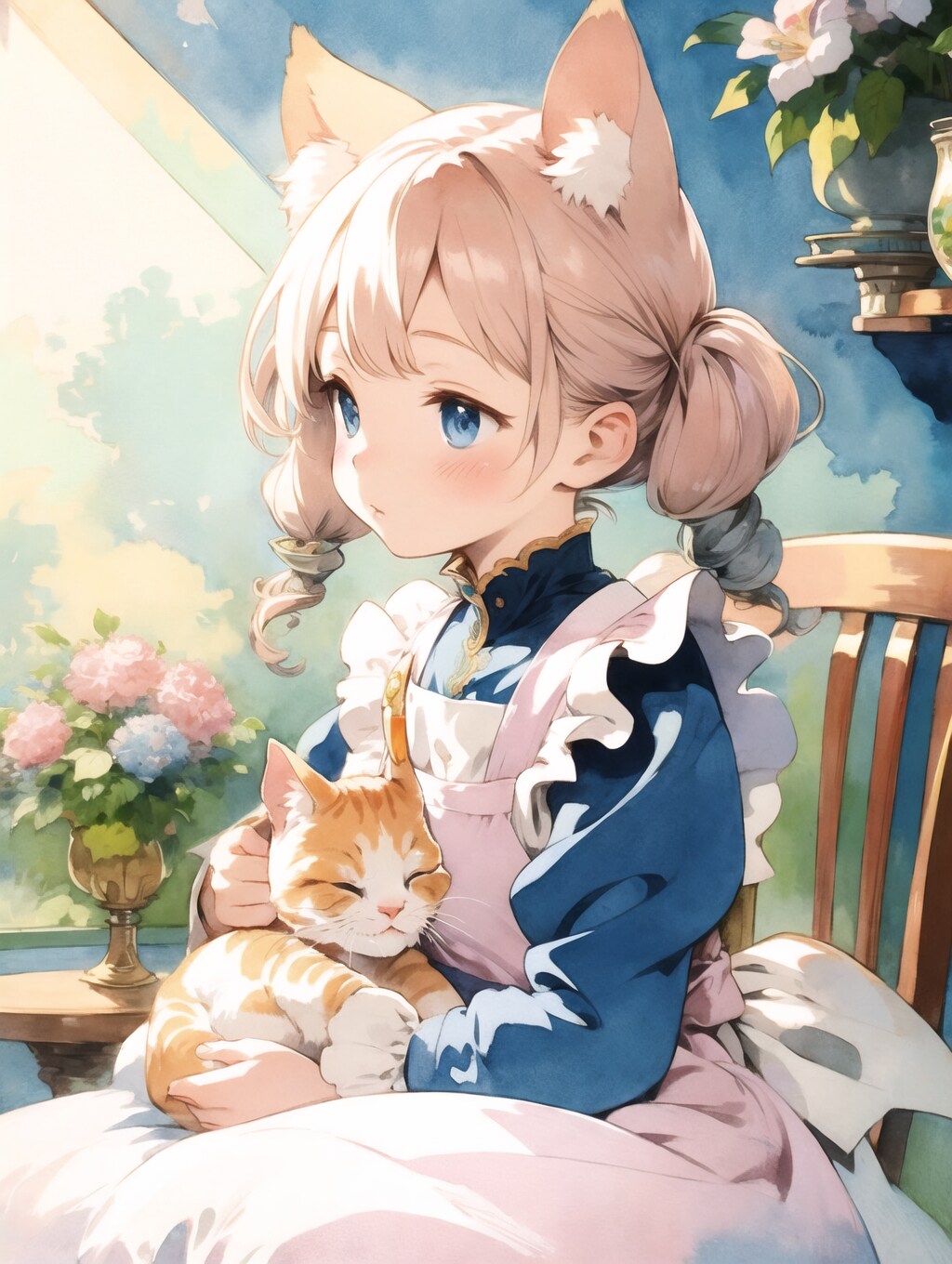 猫と猫耳少女2