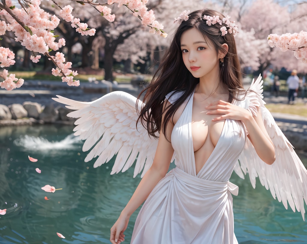 桜の天使の羽音
