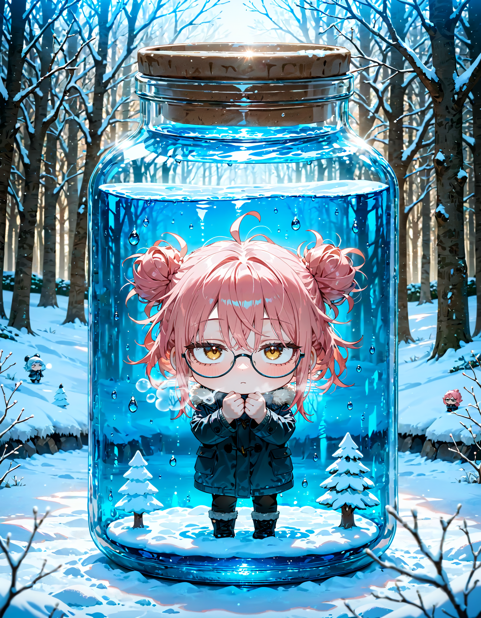 今日は何の日？　日本最低気温の日 | の人気AIイラスト・グラビア