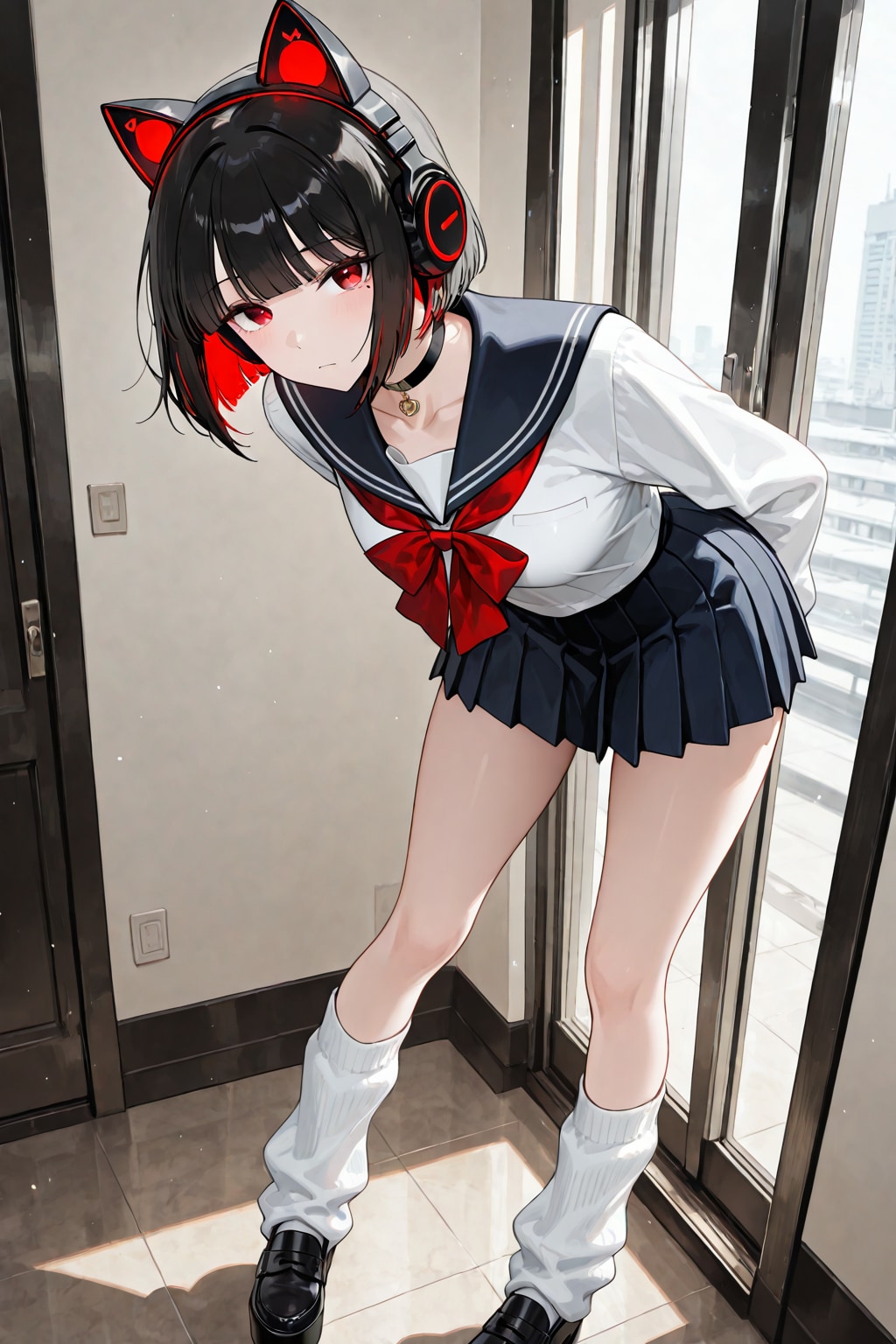 あっ、こんにちはー（ぺこり）