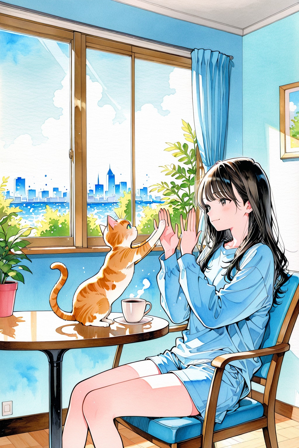 ハイタッチ(PHOENIX)(58) | の人気AIイラスト・グラビア