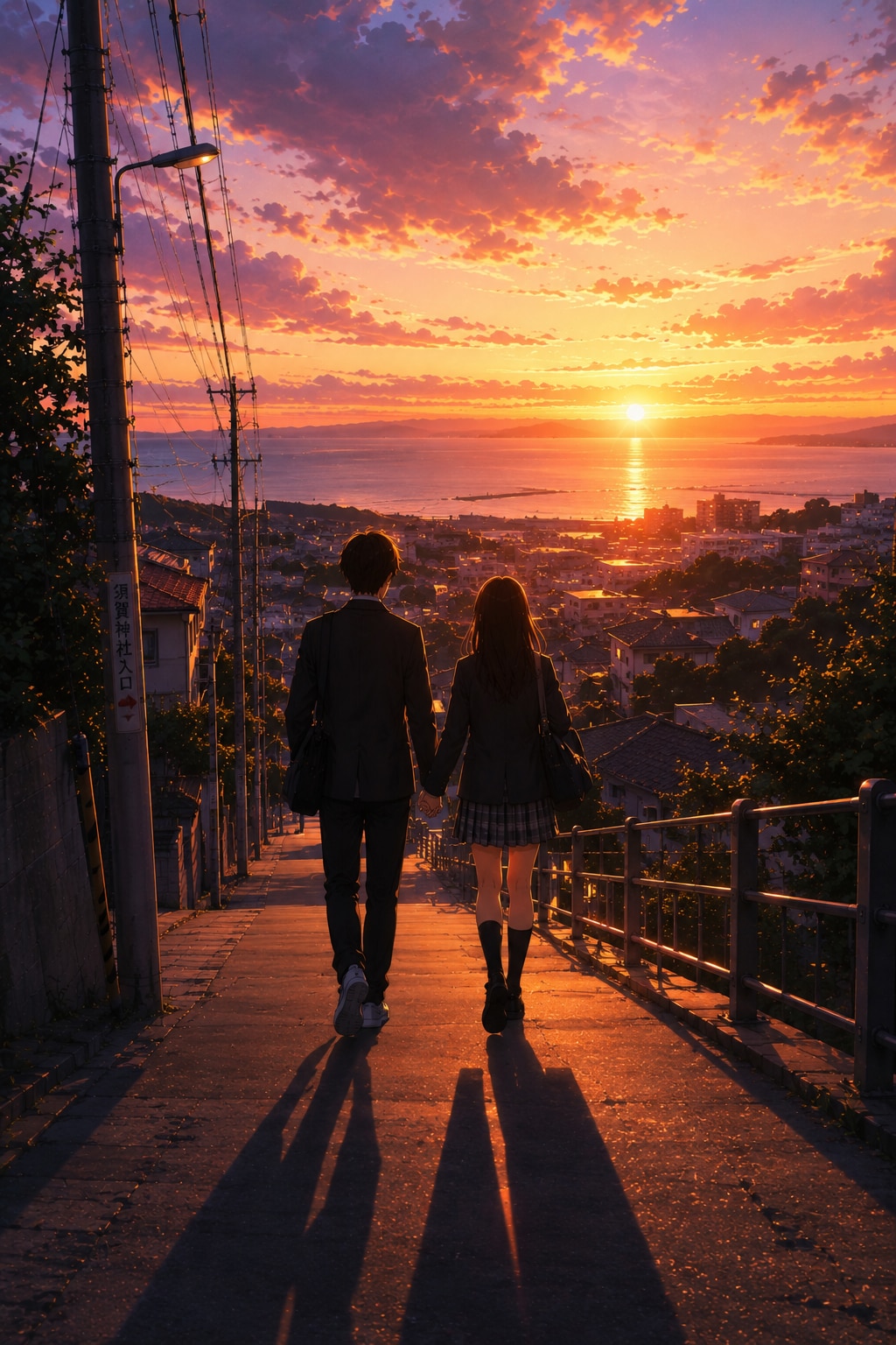 夕陽を見るたび思い出すよ