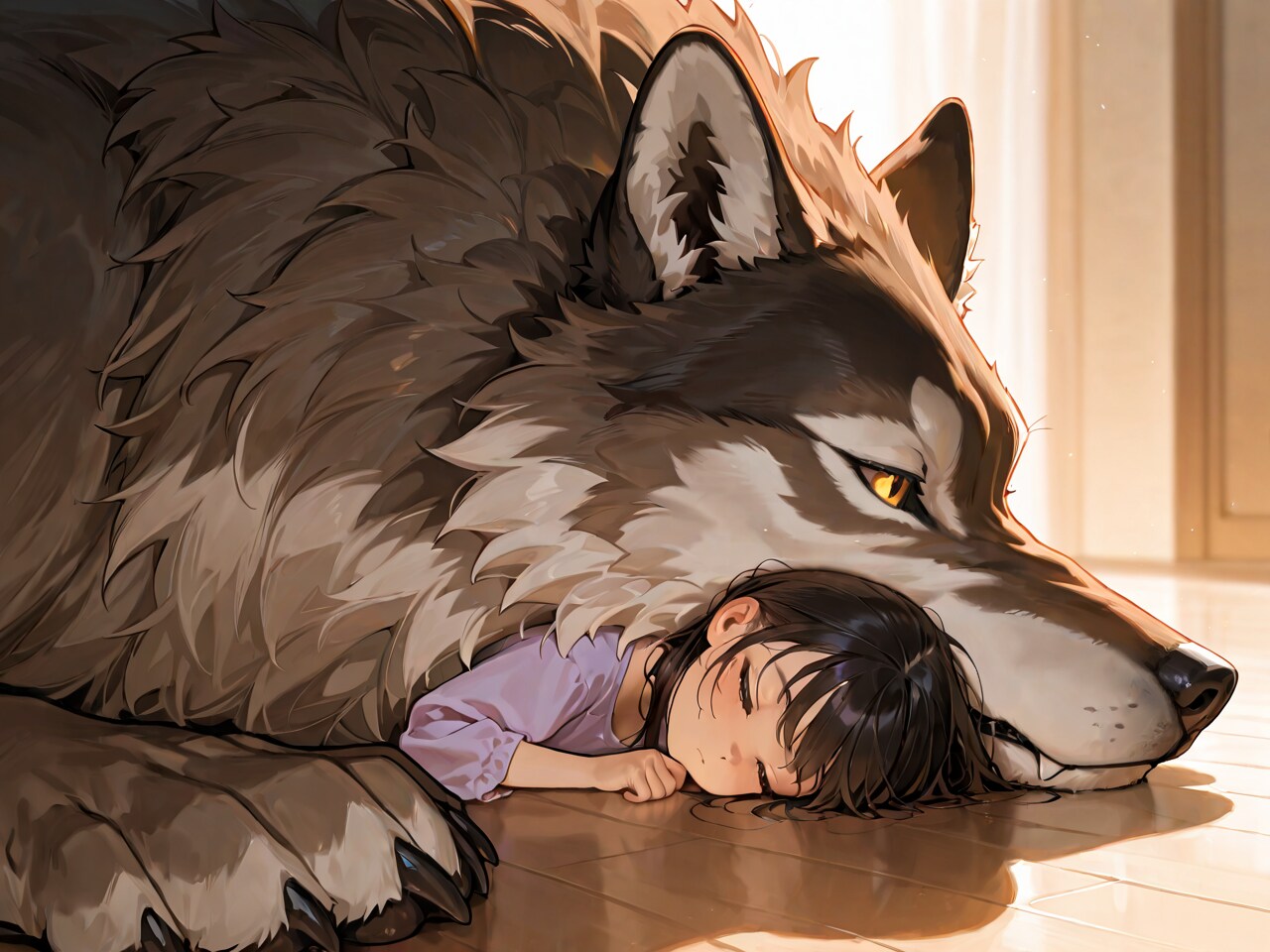 あったかい隠れ場所 | の人気AIイラスト・グラビア