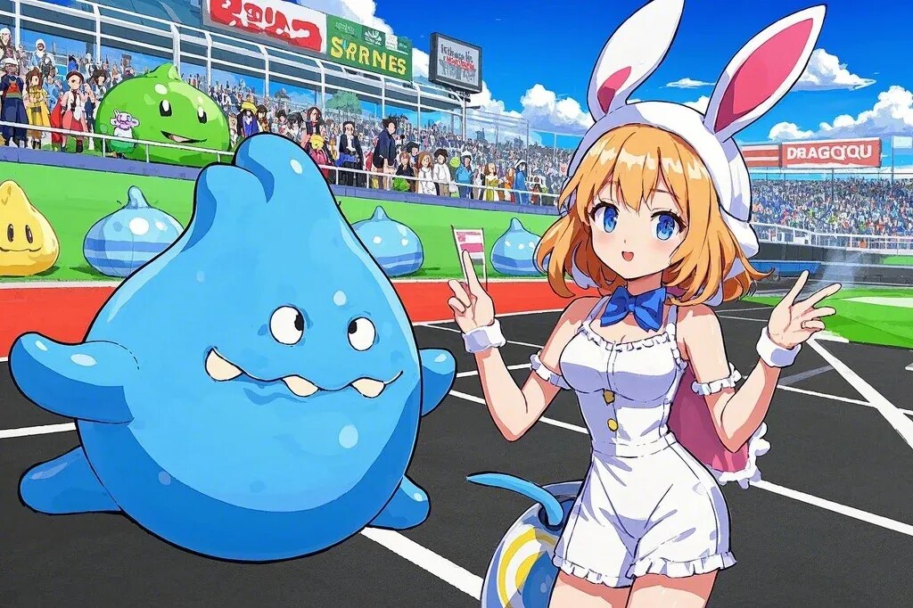 ドラクエのスライムレースで生成した結果 | の人気AIイラスト・グラビア