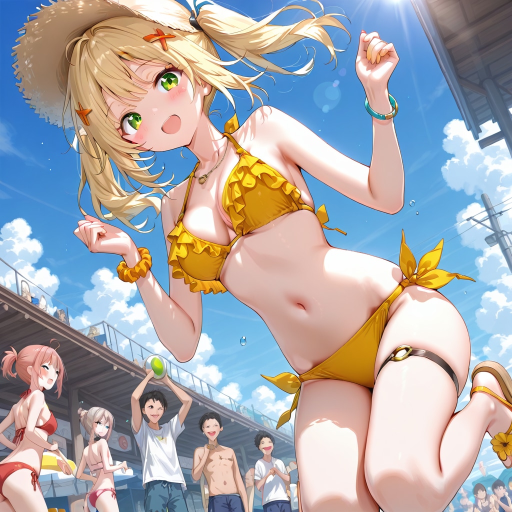 楽しい！ | の人気AIイラスト・グラビア