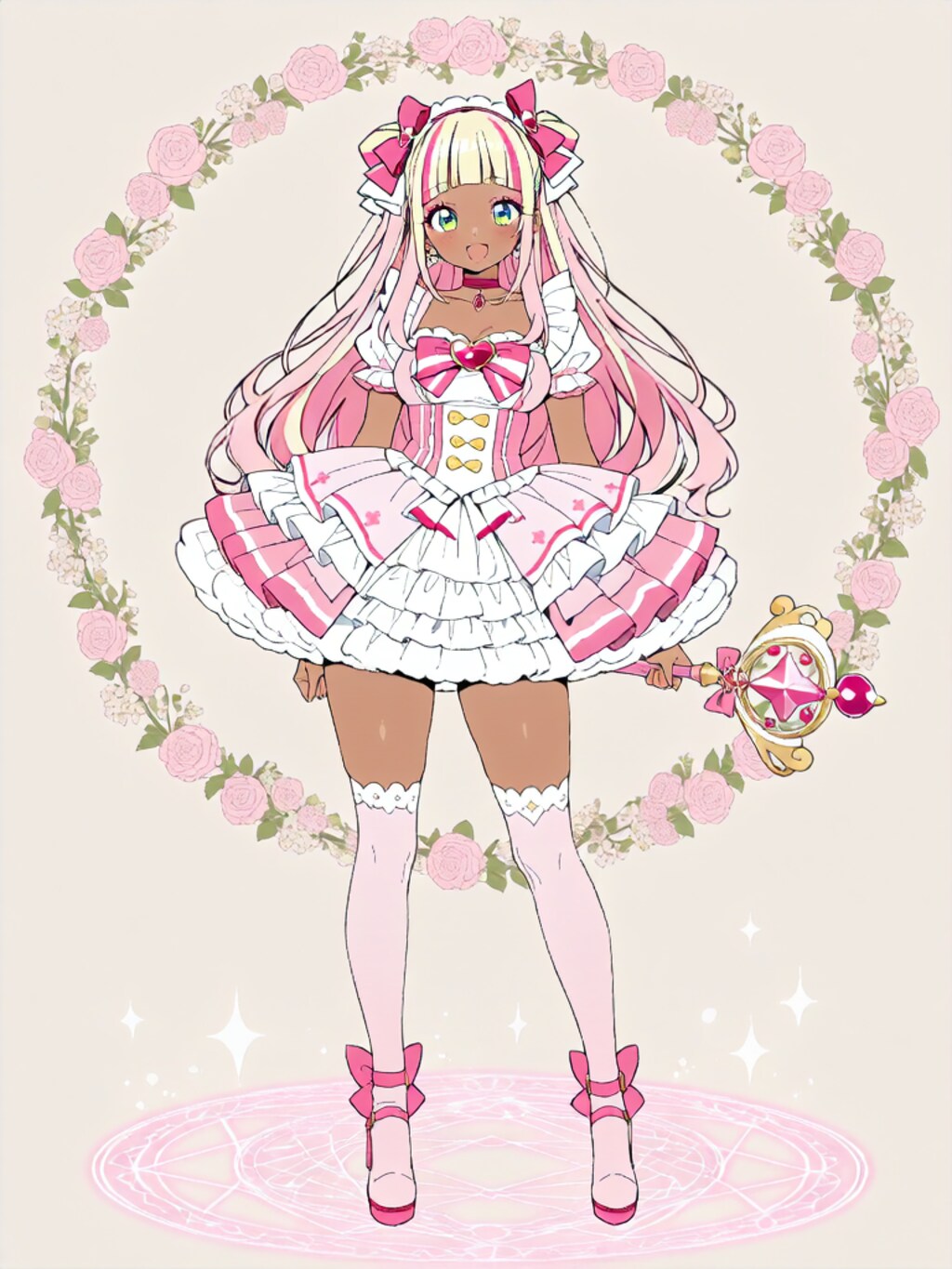 変身！魔法少女マイ【パラパライラスト】