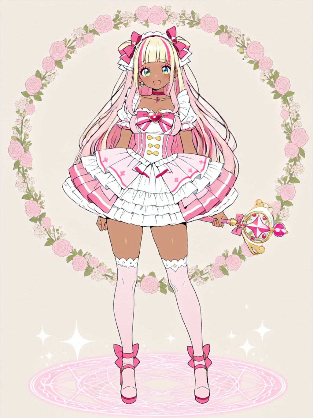 変身！魔法少女マイ【パラパライラスト】