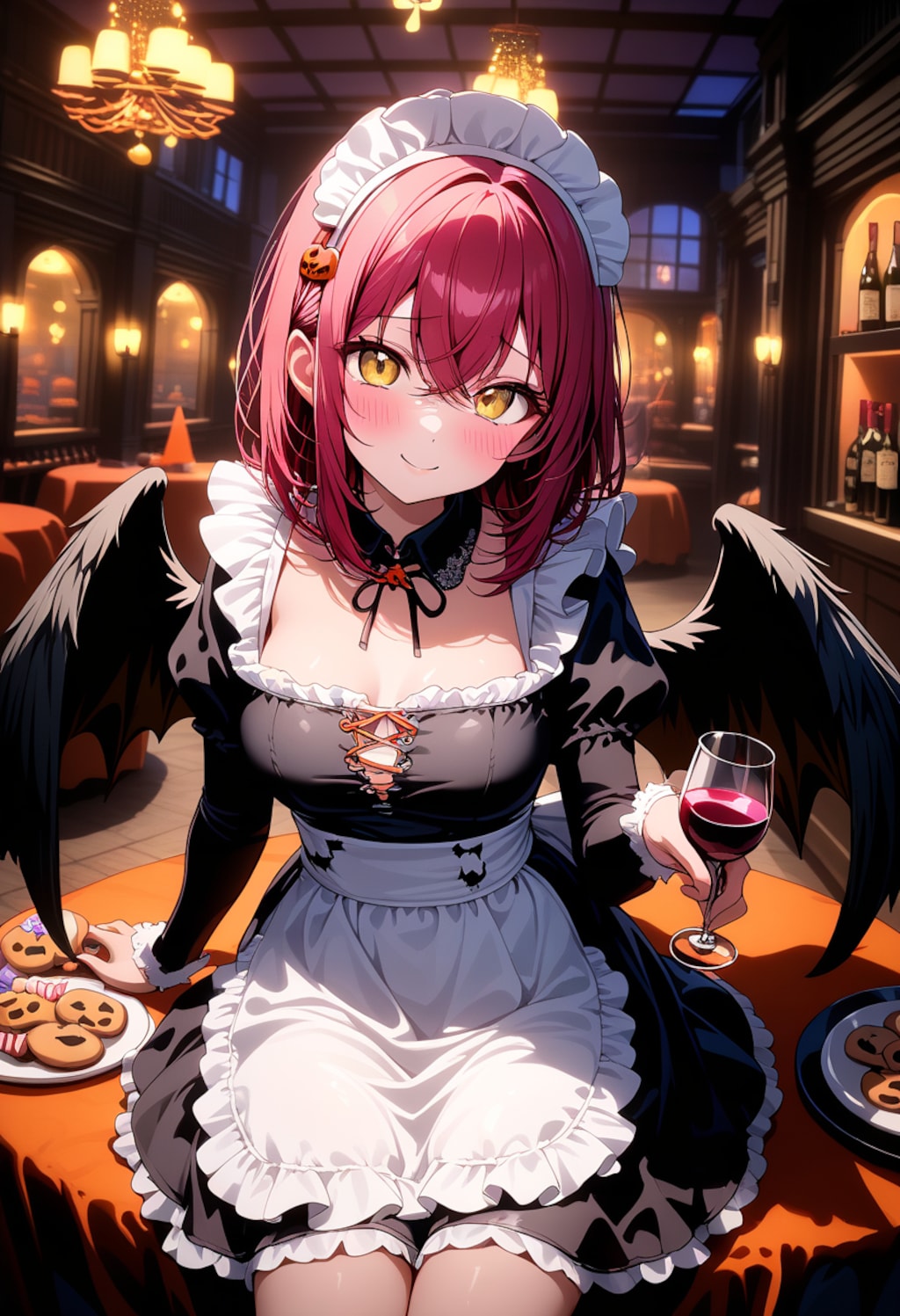 2人のハロウィンパーティー[days AI]