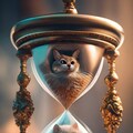 時の魔法にかけられた猫 4枚目