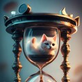 時の魔法にかけられた猫 5枚目