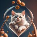 時の魔法にかけられた猫 6枚目