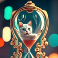 時の魔法にかけられた猫 3枚目