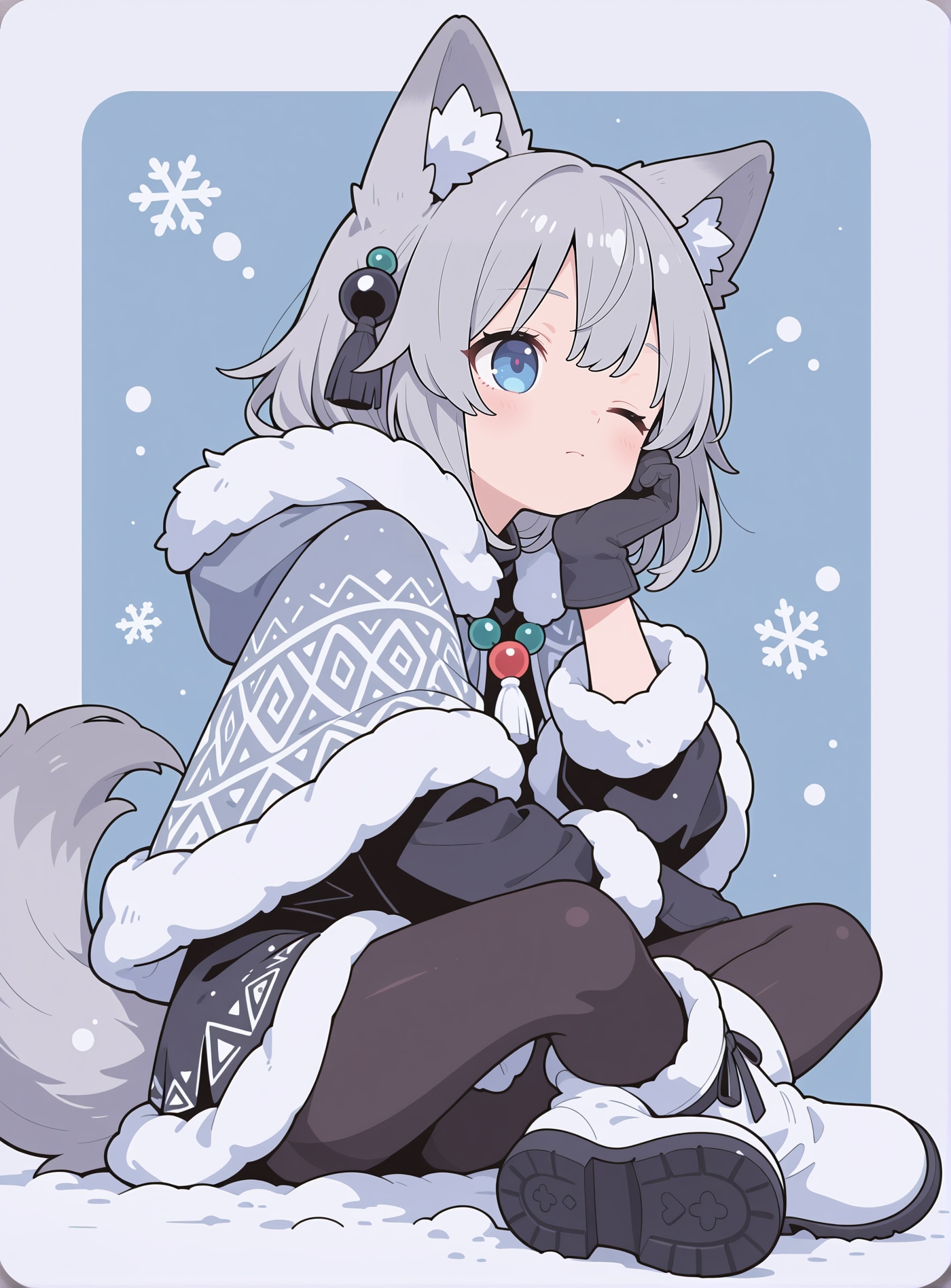 ウルフちゃんまとめ | の人気AIイラスト・グラビア