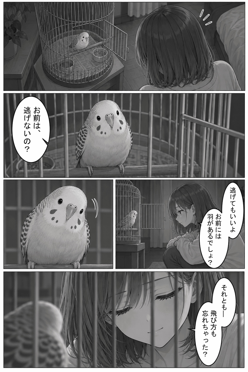 鳥が死んだ日【日常ドラマ短編】