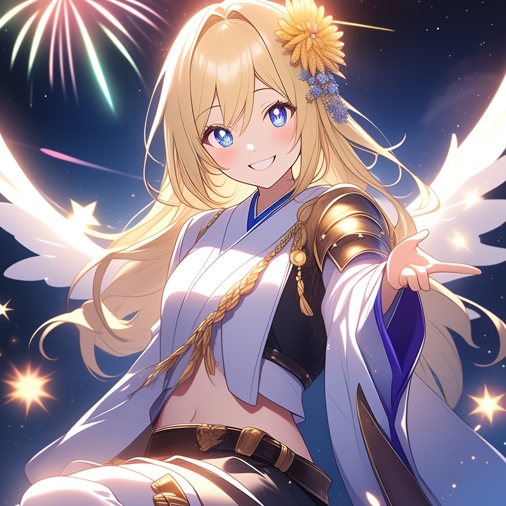 韓服風です