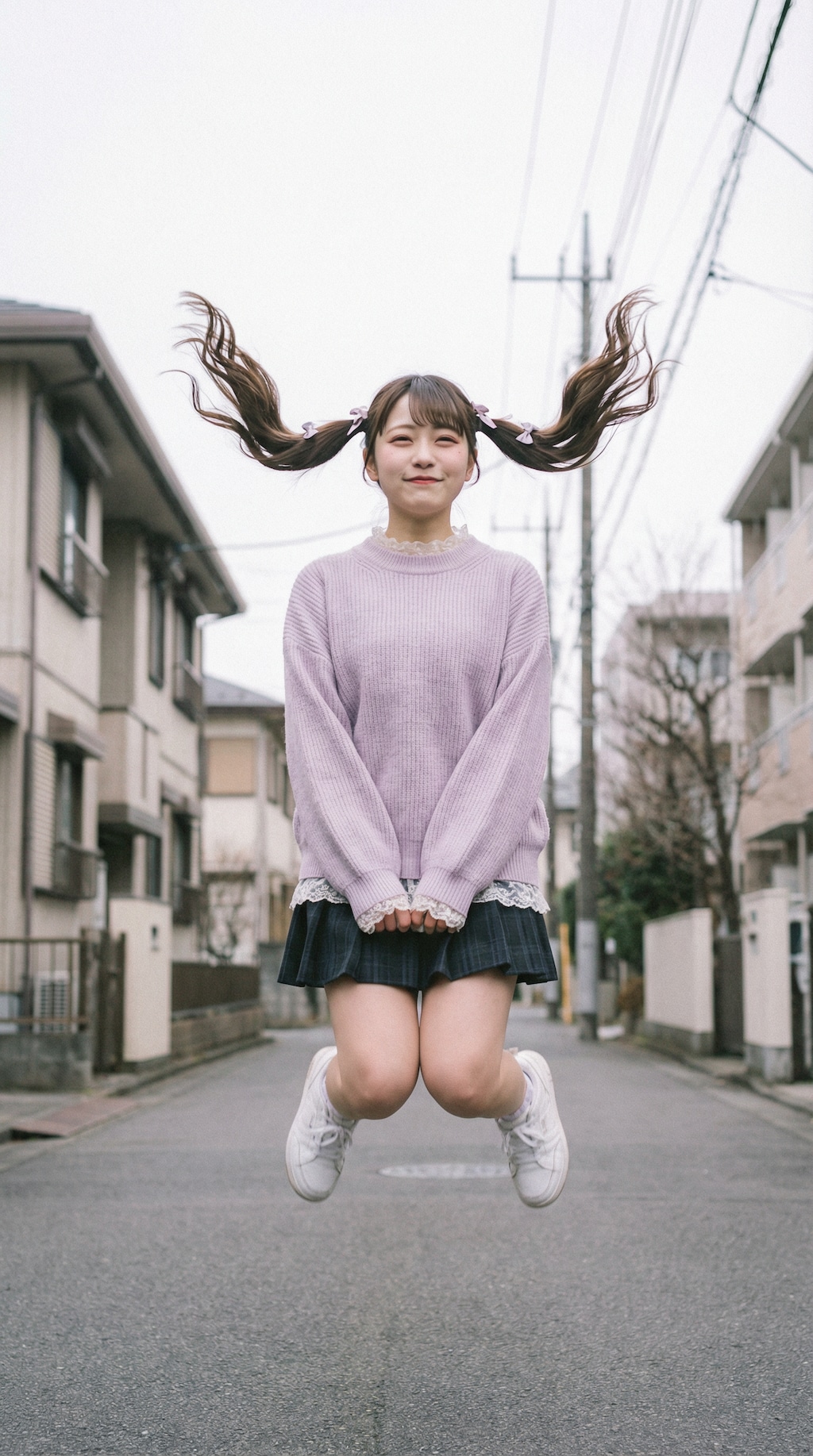 Leap of the Twin Tails